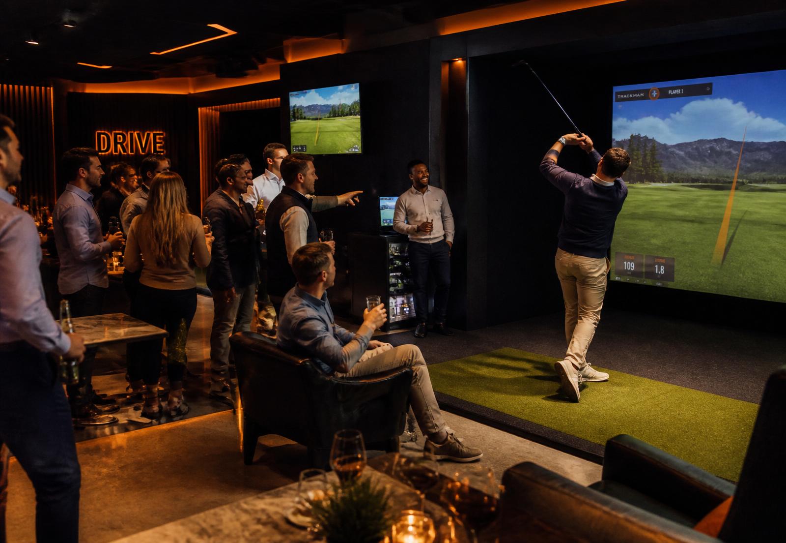 Group at SWYNG GOLF
